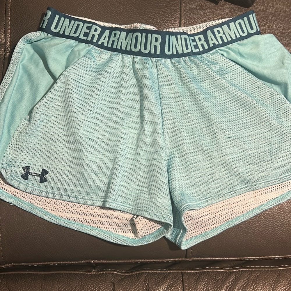 Blue Under Armour Running Shorts